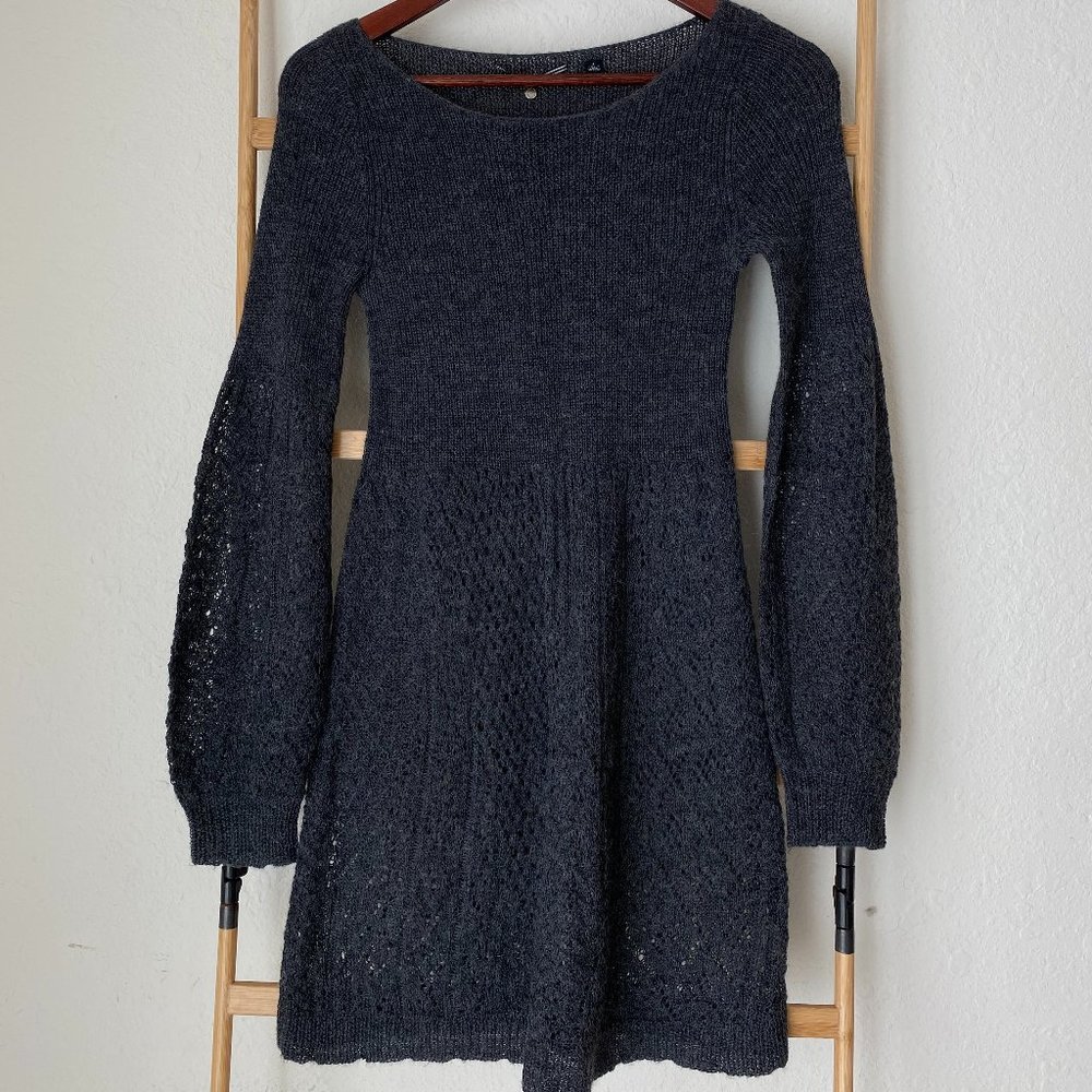 Anthropology Knitted & Knotted Alpaca Sweater